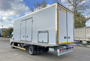 ЭВАКУАТОР HINO 300-730L СДВИЖНОЙ ФУРГОН 6,33×2,6×2,53 м